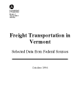 Freight Transportation in Vermont