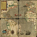 Boazio Map Coaster Set