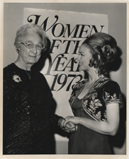 [Virginia Apgar honored as Woman of the Year]. 14 May 1973.