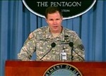 PENTAGON BRIEFING - Click for high resolution Photo