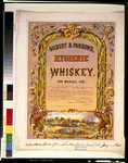Gilbert & Parsons hygienic whiskey for medical use