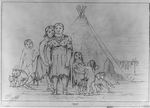 A Comanche chief's family