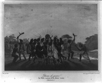 War dance of the Folles Avoines (Menominee) Indians