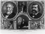 The Republican souvenir. (James G. Blaine and John A. Logan)