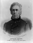 Zachary Taylor, the people's choice for Twelfth President of the United States. (Bust)