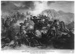 General Custer's death struggle. The battle of the Little Big Horn
