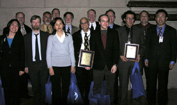 group photo of STAR's Bronze Medal honorees, 4/7/2009