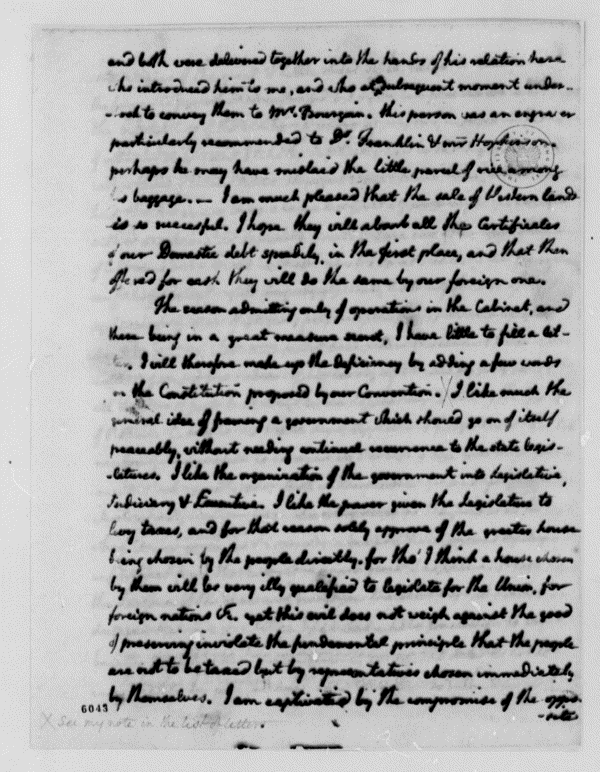 Image 728 of 1119, Thomas Jefferson to James Madison, December 20, 17