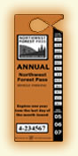 [IMAGE: Annual Northwest Forest Pass.  Click for More Information on Annual Northwest Forest Pass]