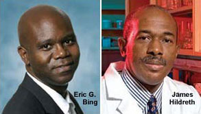 Left to right: Eric G. Bing and James Hildreth
