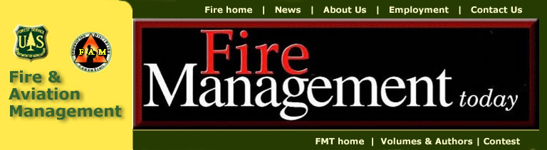 [Banner]  Fire Management Today