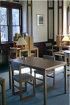 Interior view of Bioethics Library