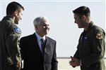 TOURING AN AIR BASE - Click for high resolution Photo