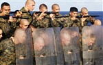 MARINE DRILL - Click for high resolution Photo