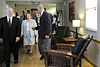 Defense Secretary Robert M. Gates, left, and his wife Becky, tour the Restoration and Resilience center at Ft. Bliss in El Paso, Texas, May 1, 2008. The center helps treat soldiers who return from combat with post traumatic stress syndrome.