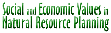 Logo - Social and Economic Values in Natural Resource Planning