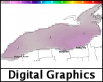 Digital Graphics - Lake Ontario