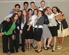 2008 group photo of interns