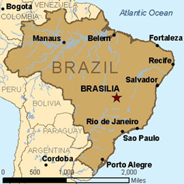 Map - Brazil
