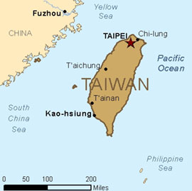 Map - Taiwan