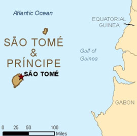 Map - Sao Tome Principe
