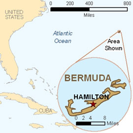 Map - Bermuda