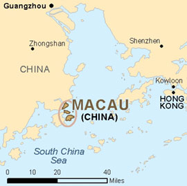 Map - Macau