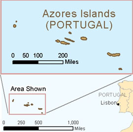 Map - Azores