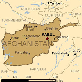 Map - Afganistan