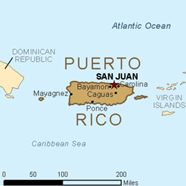 Map - Puerto Rico