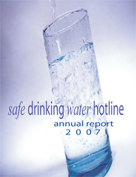 Safe Drinking Water Hotline Annual Report 2002 Cover Image