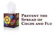 Prevent the Spread of Colds and Flu