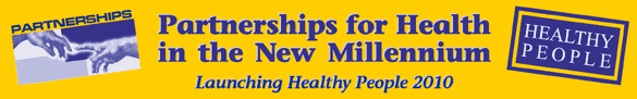 Partnerships for Health in the New Millennium Banner