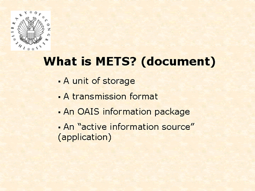 What is METS (document)
