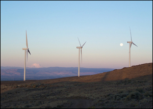 Photo of Wild Horse Wind Power Project, Kittitas County, Washington.                                                                                                                                                                                                                                        