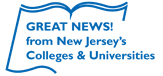 GREAT NEWS! from New Jersey's Colleges & Universities 