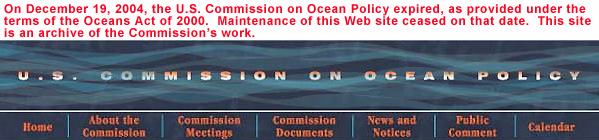 commission on ocean pollcy