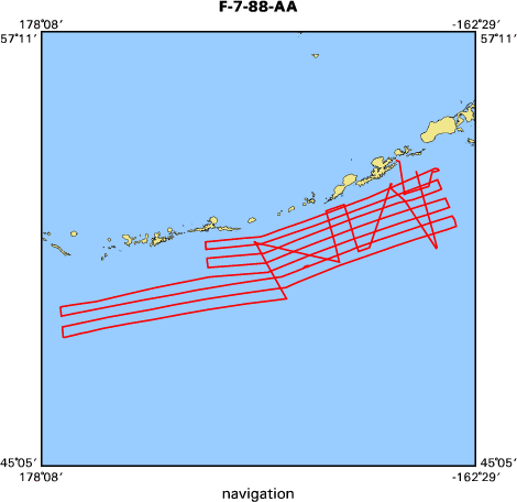 F-7-88-AA map of where seismic equipment operated