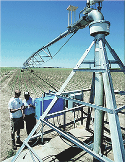 center-pivot irrigation system