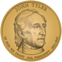 John Tyler Presidential $1 Coin