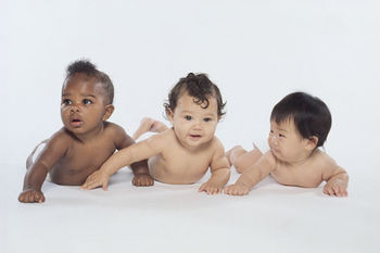 Three babies image