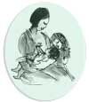 MCH EPI icon mom and baby