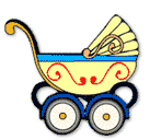 PRAMS icon baby buggy