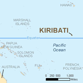 Map - Kirbati