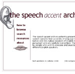 Speech Accent Archive