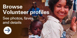 Browse Volunteer Profiles! See photos, faves, and details.