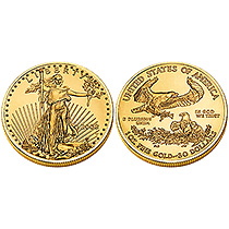 2008 American Eagle One Ounce Gold Uncirculated Coin (Z8A)