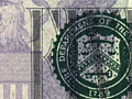 Screensaver 1 - Closeup of the Department of the Treasury seal