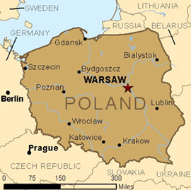 Map - Poland