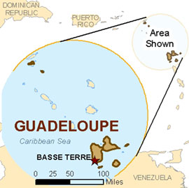 Map - Guadeloupe